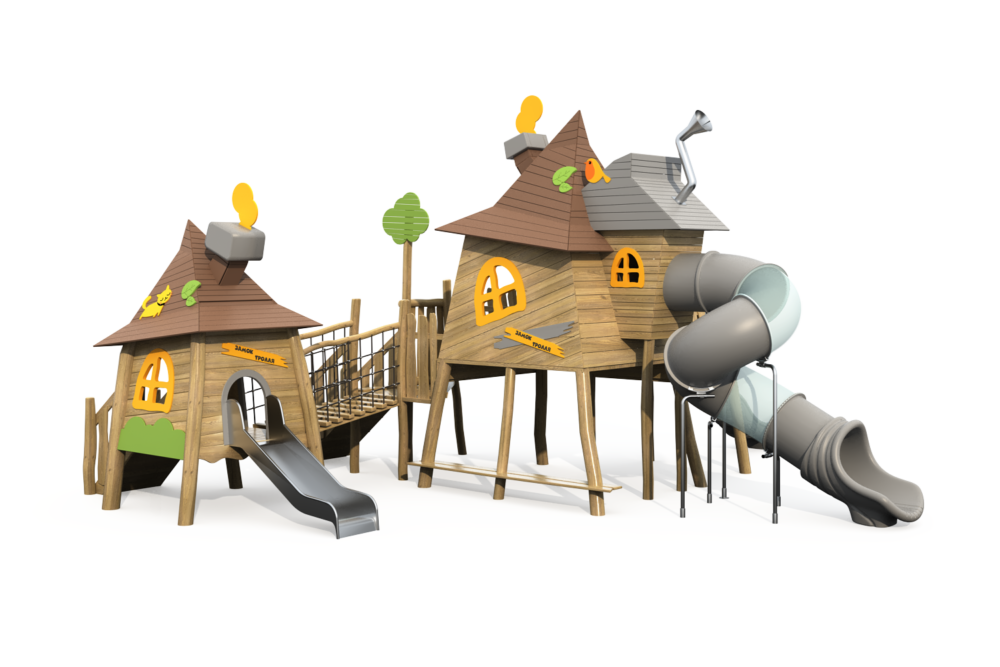 Игровой комплекс "Замок Тролля" РДГ-006